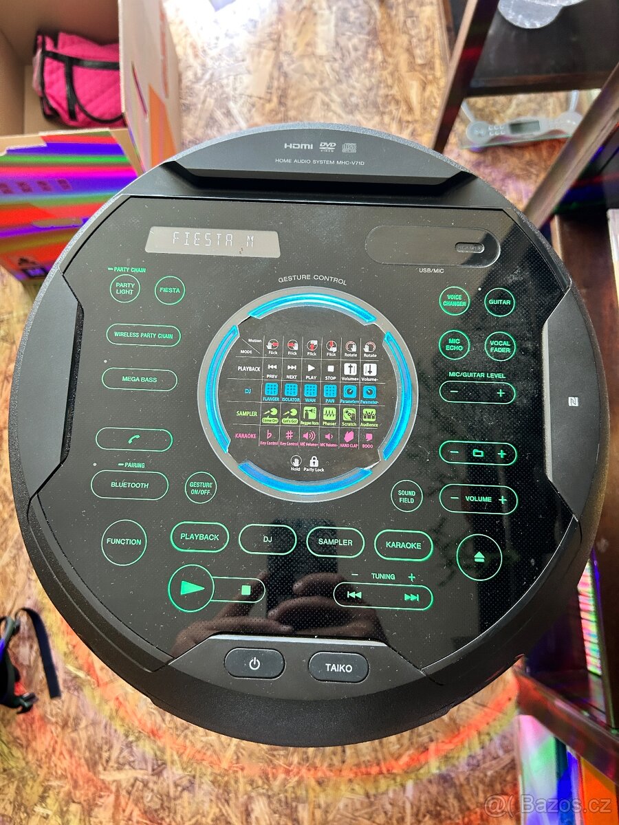 Prodám domácí audio systém Sony MHC-V71D - 4