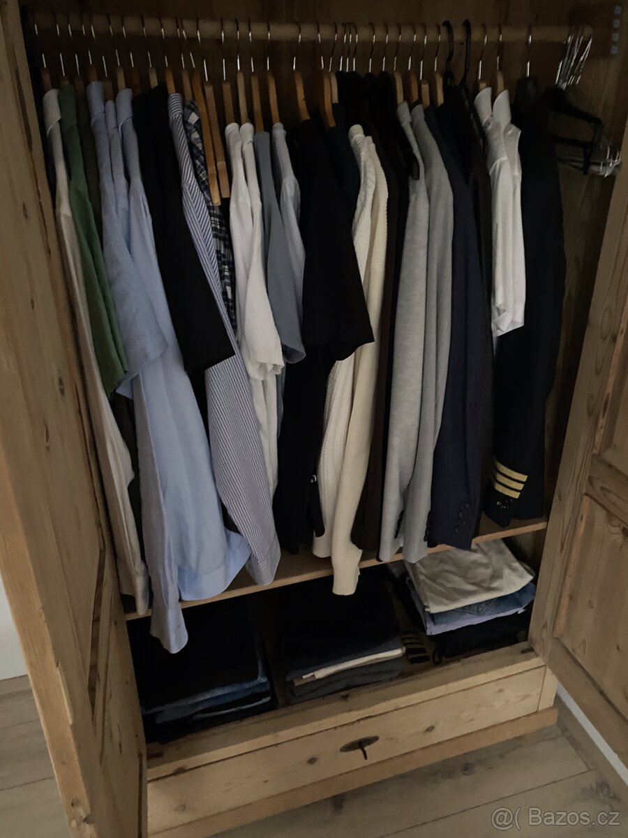 Secesní skříň smrk - 4