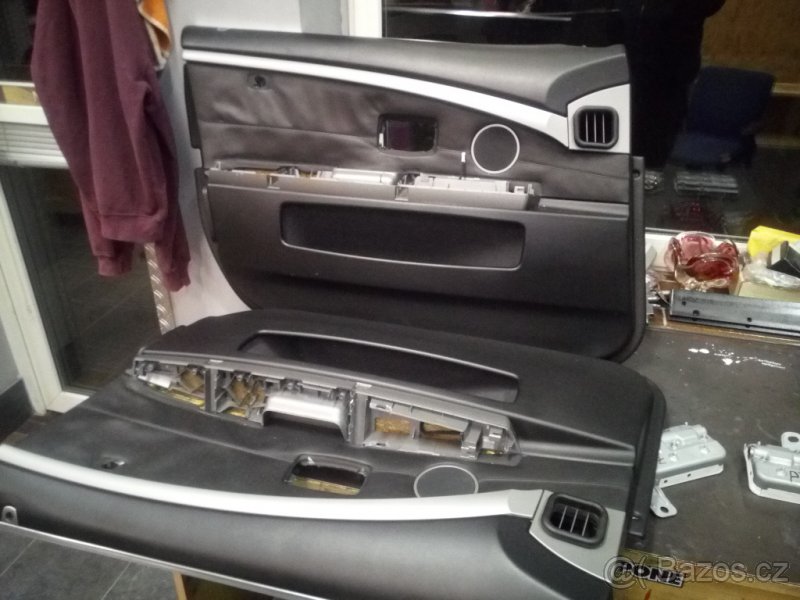 bmw e65 motorky sedaček, airbagy, moduly, čalounění, pásy - 4