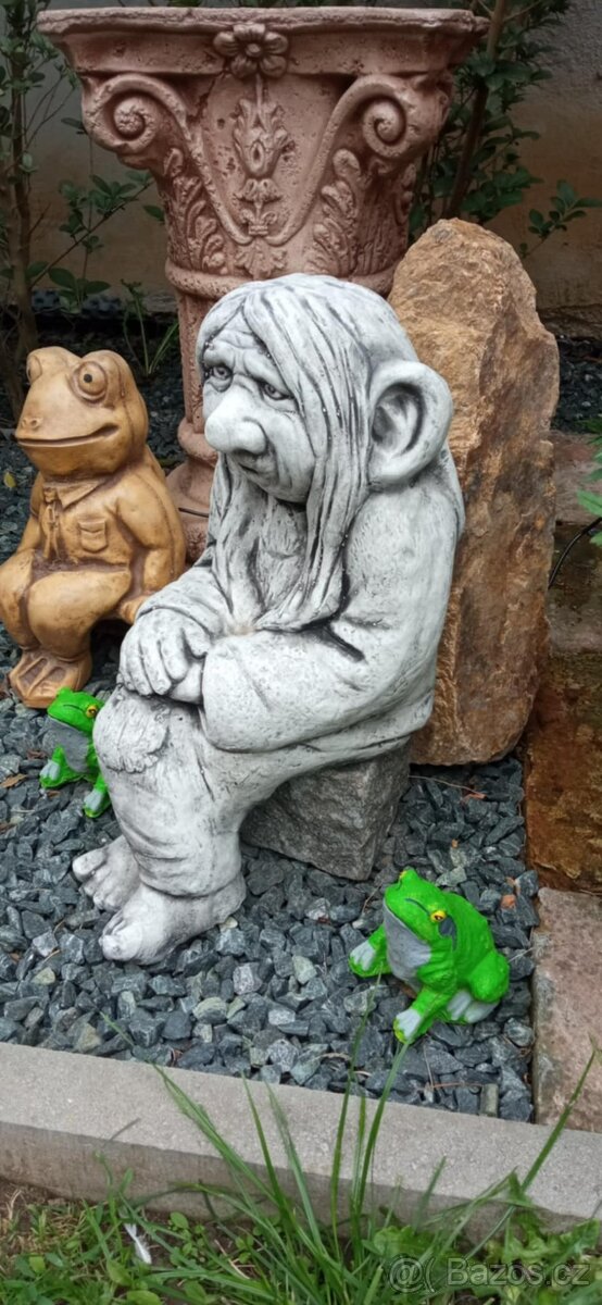 Zahradní dekorace- Vodník 1 - 4