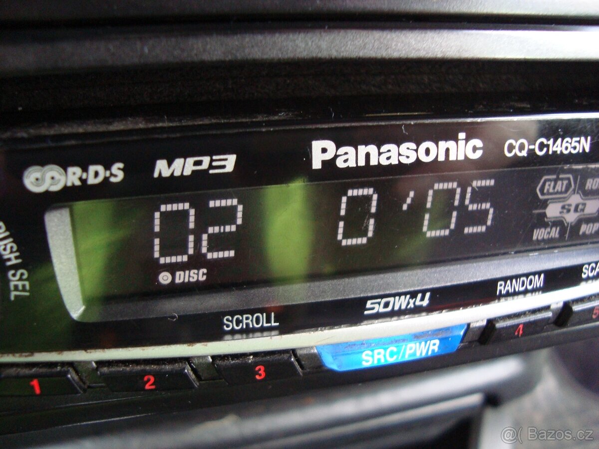 Autorádio na CD a MP3 Panasonic - 4