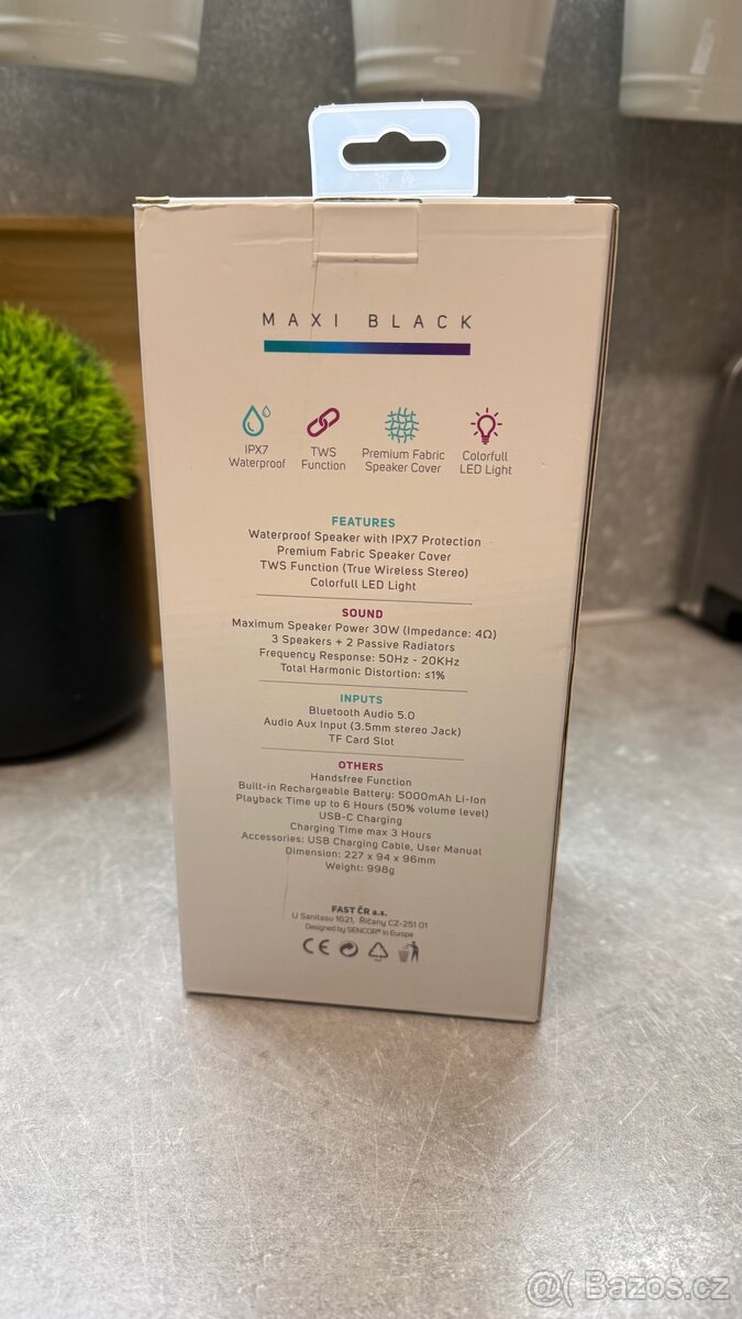 Bluetooth reproduktor - 4