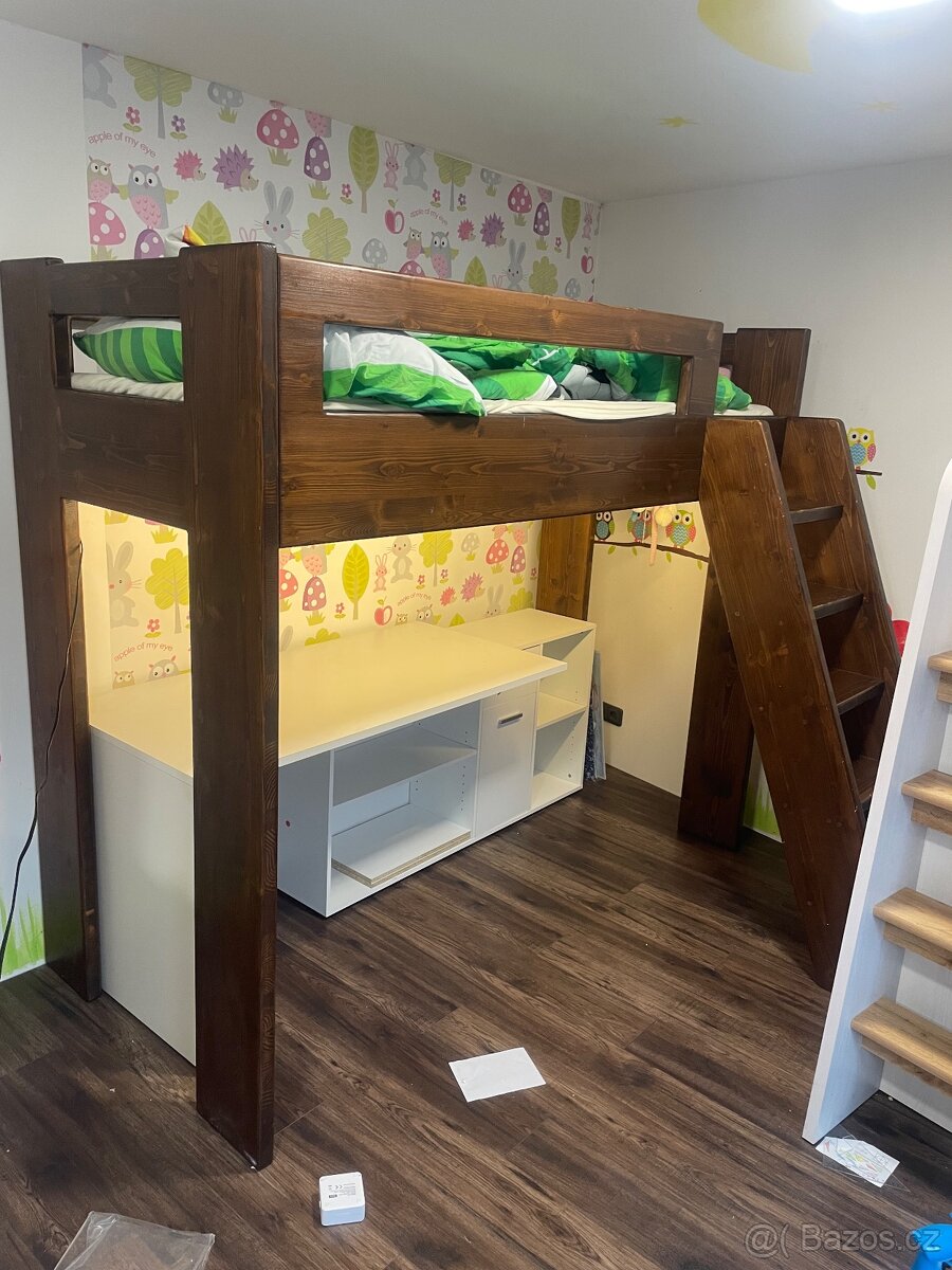 Rohový psací stůl ASKO - 4