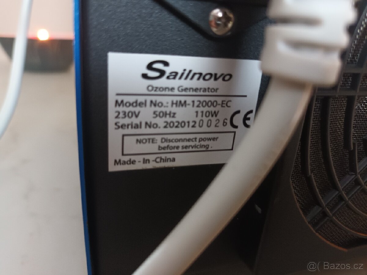 Ozonový generátor 12000 mg/h - 4