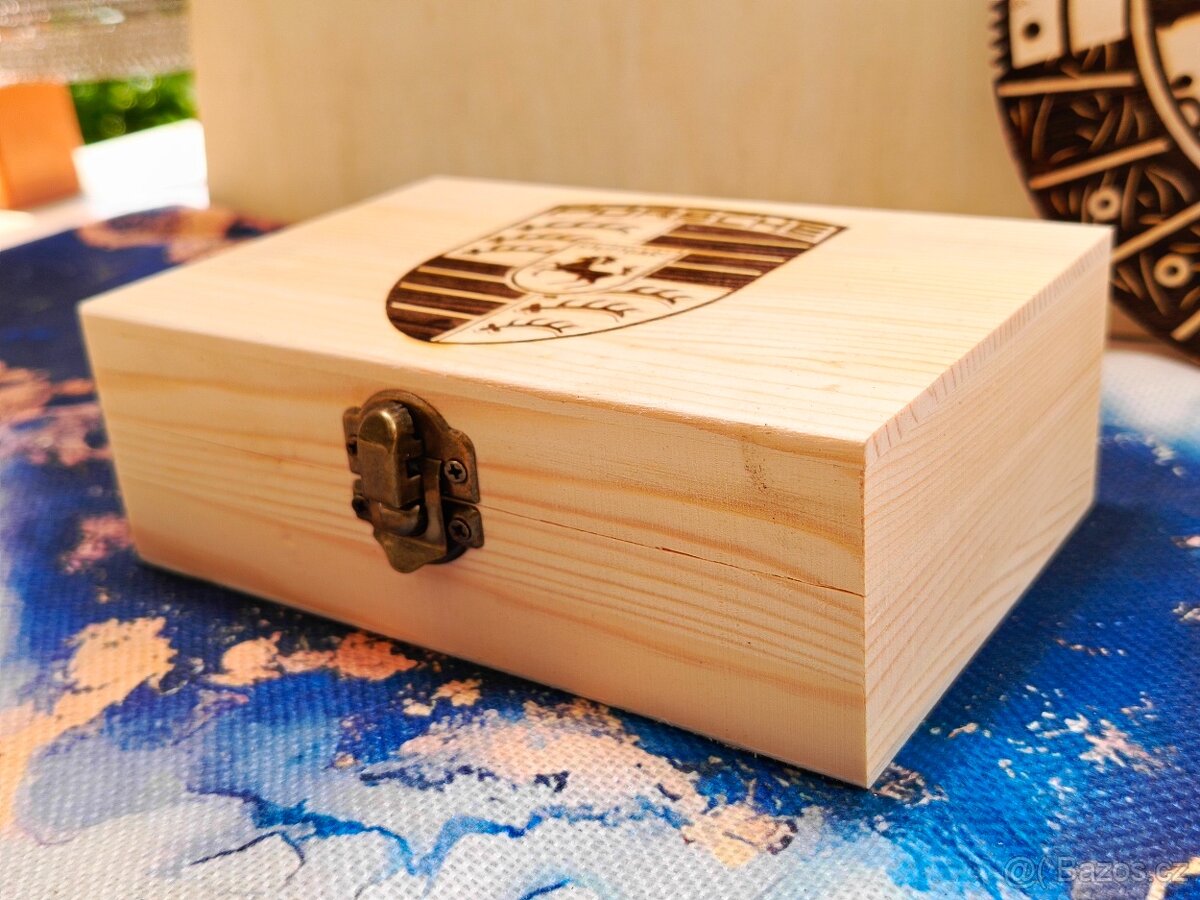 Dřevěná krabička Porsche - 4