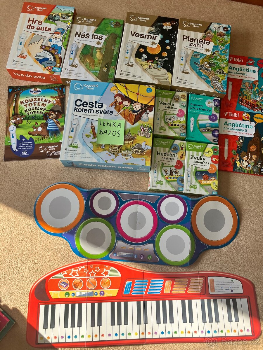 Albi kouzelné čtení tužka/knihy/hra/puzzle/pexeso - 4