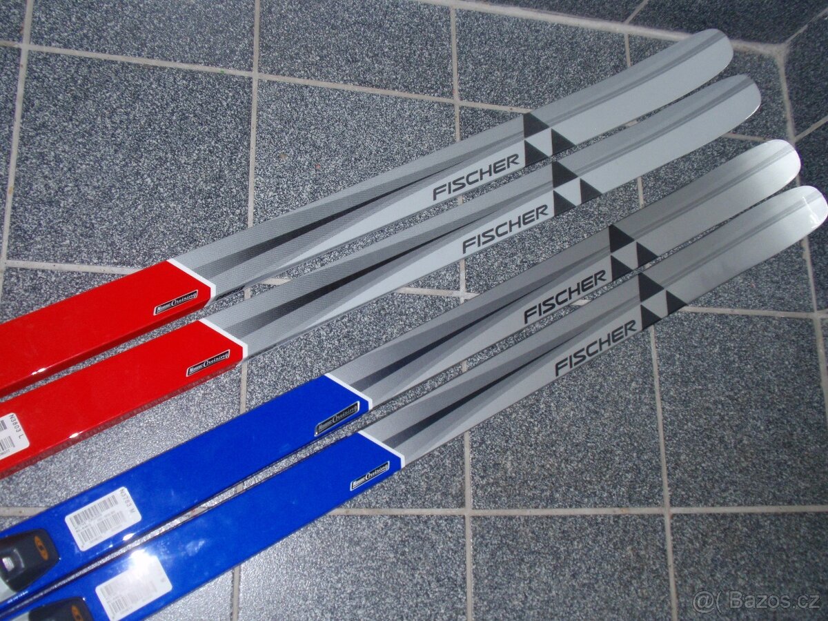 NOVÉ SNS TURISTICKÉ BĚŽKY FISCHER 174+184 CM - 4