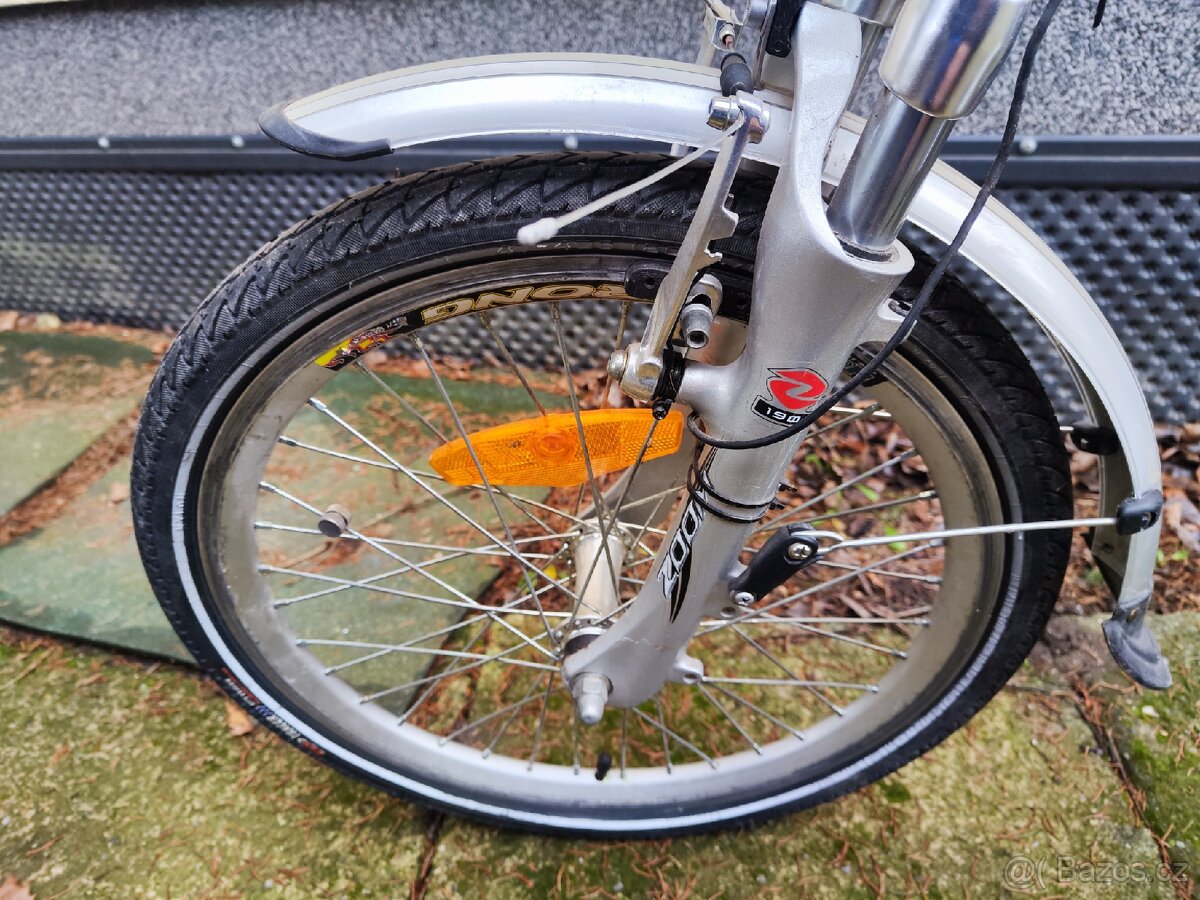 Skládací elektrokolo AGOGS Silver GO(ZAMLUVENO) - 4