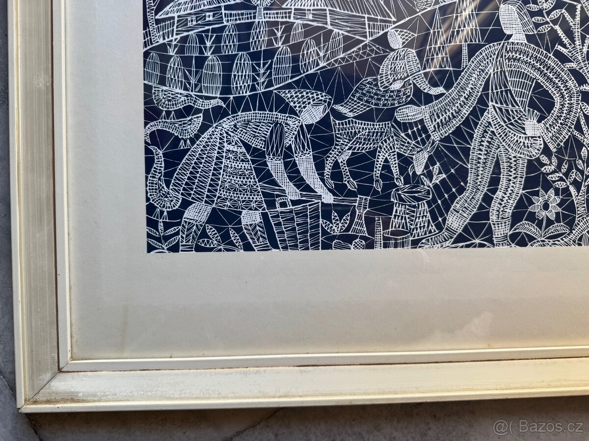 Obraz Karel Langer motiv Valašský život - 4