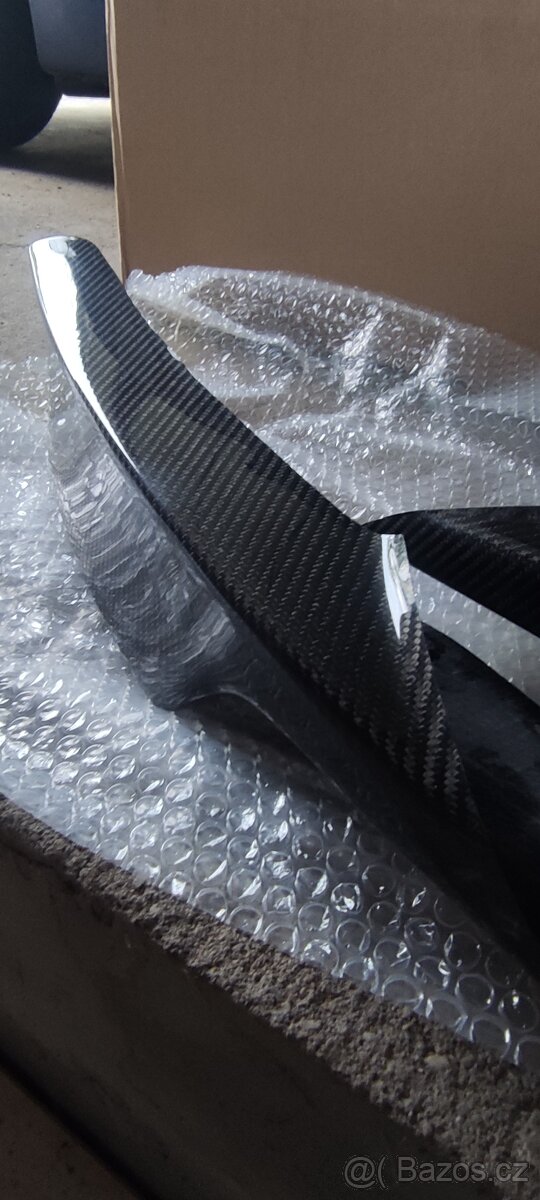 BMW f30 f31 karbon splittery - 4