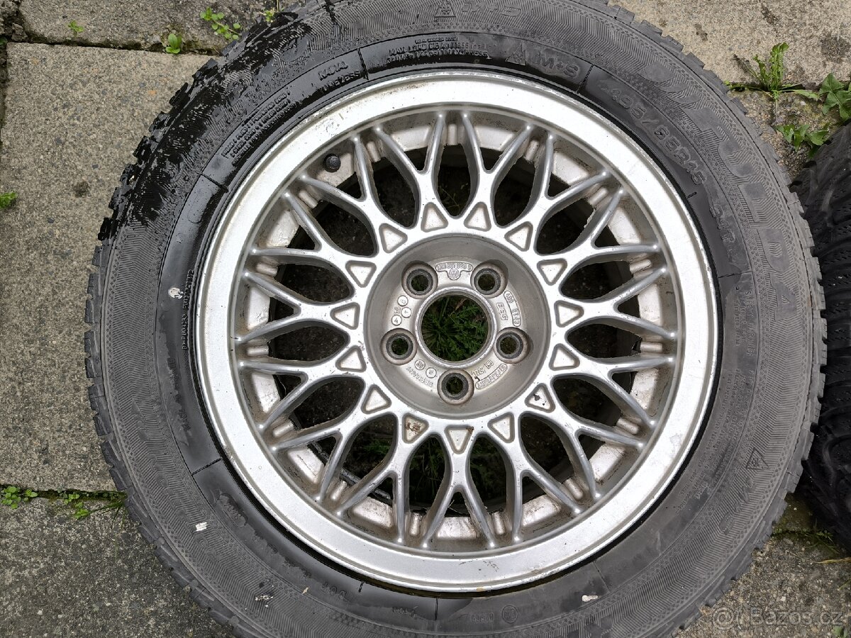 BBS R15 5x100 + zimní pne - 4