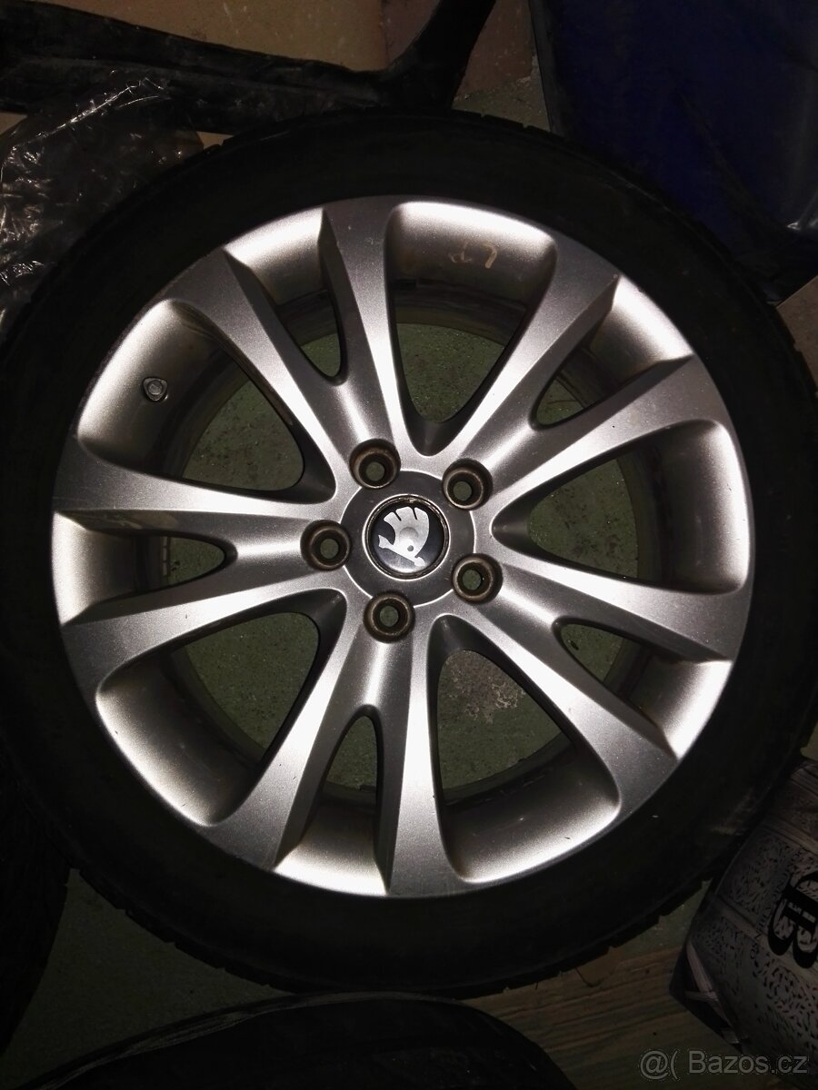 Alu kola Škoda 5x112 R17 - 4