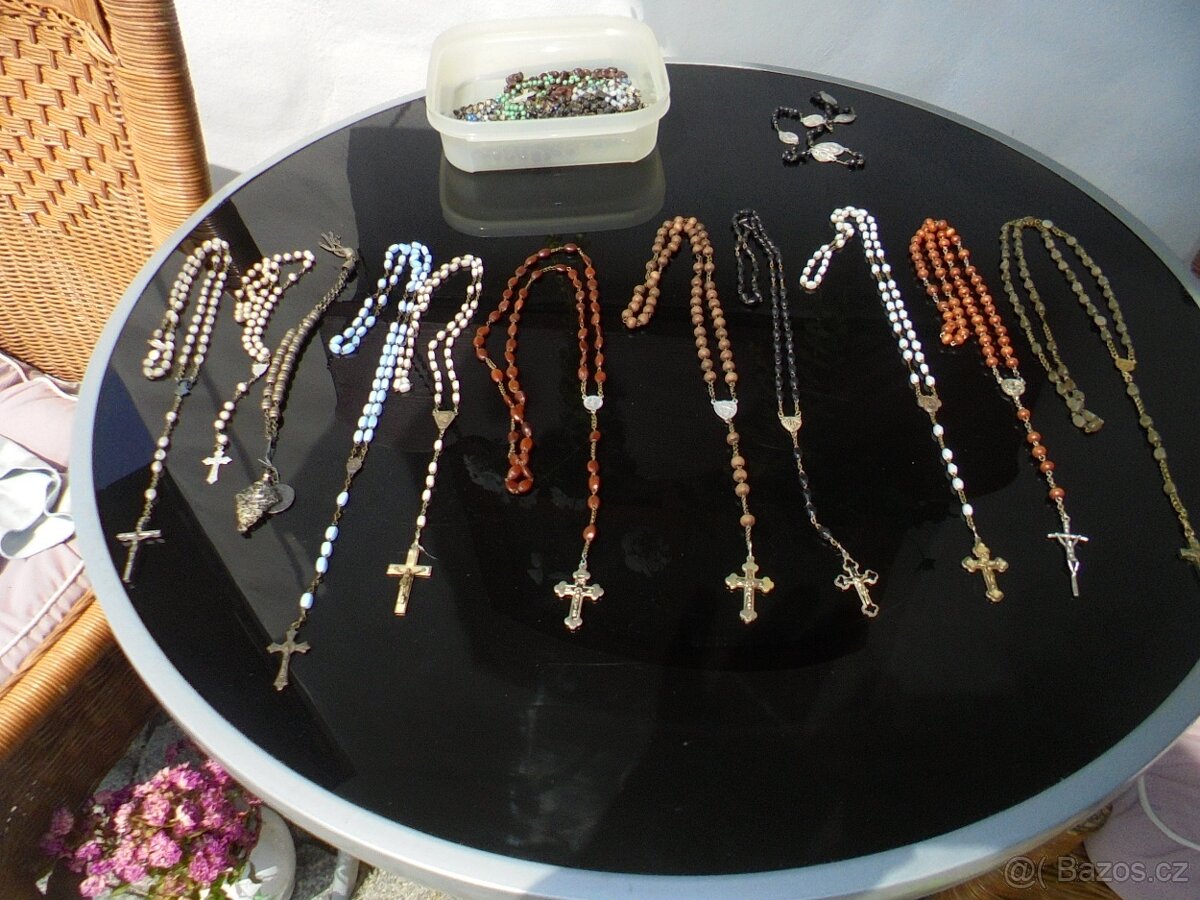 starožitné růžence - 4