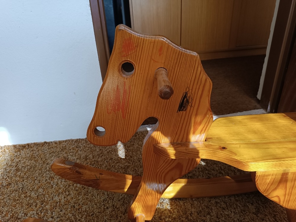 Dřevěný houpací kůň - 4