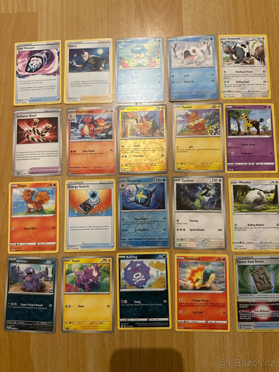 Prodám kartičky Pokémon - celkem 80ks - 4