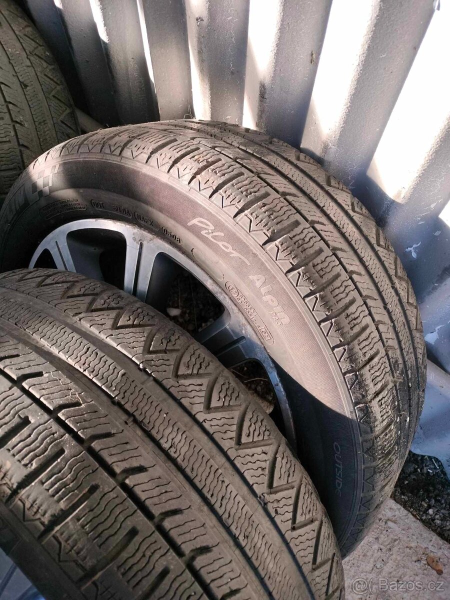 4ks alu disky orig. Ford 5x108 R17 pneu 225/50 r17 - 4