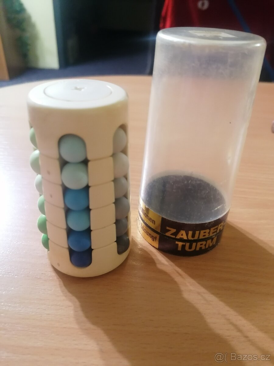 Hlavolam babylonska věž+Pouzdro - 4