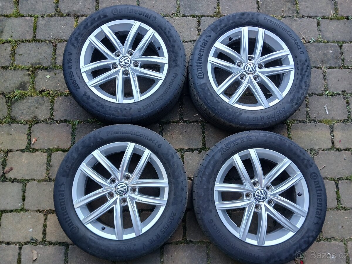 ALU kola,sada, model HITA,originál,205/55 R16,5x112,TOP - 4