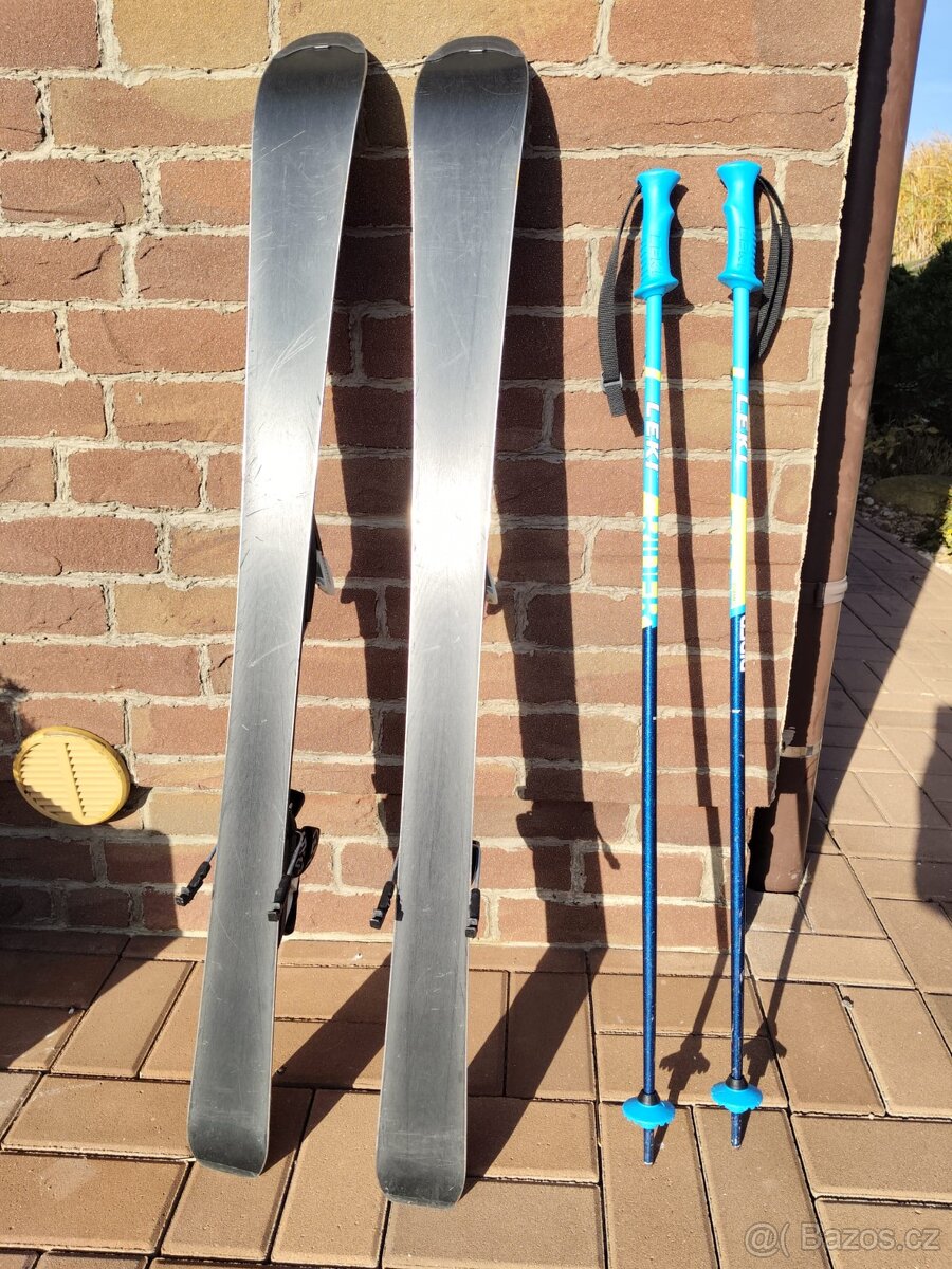 Prodám dětské sjezdové lyže Salomon 110cm - 4