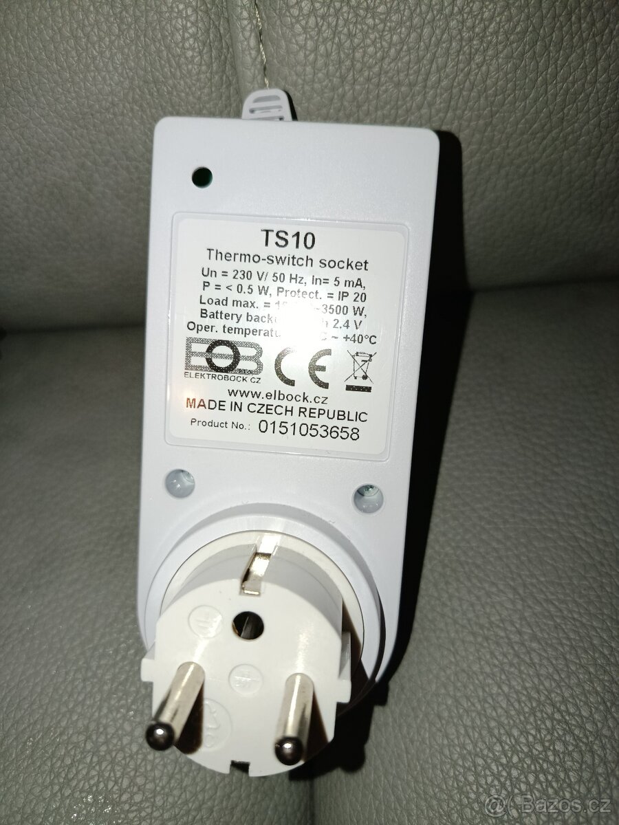 Měřič spotřeby + Tepelně spínaná chytrá zasuvka - 4