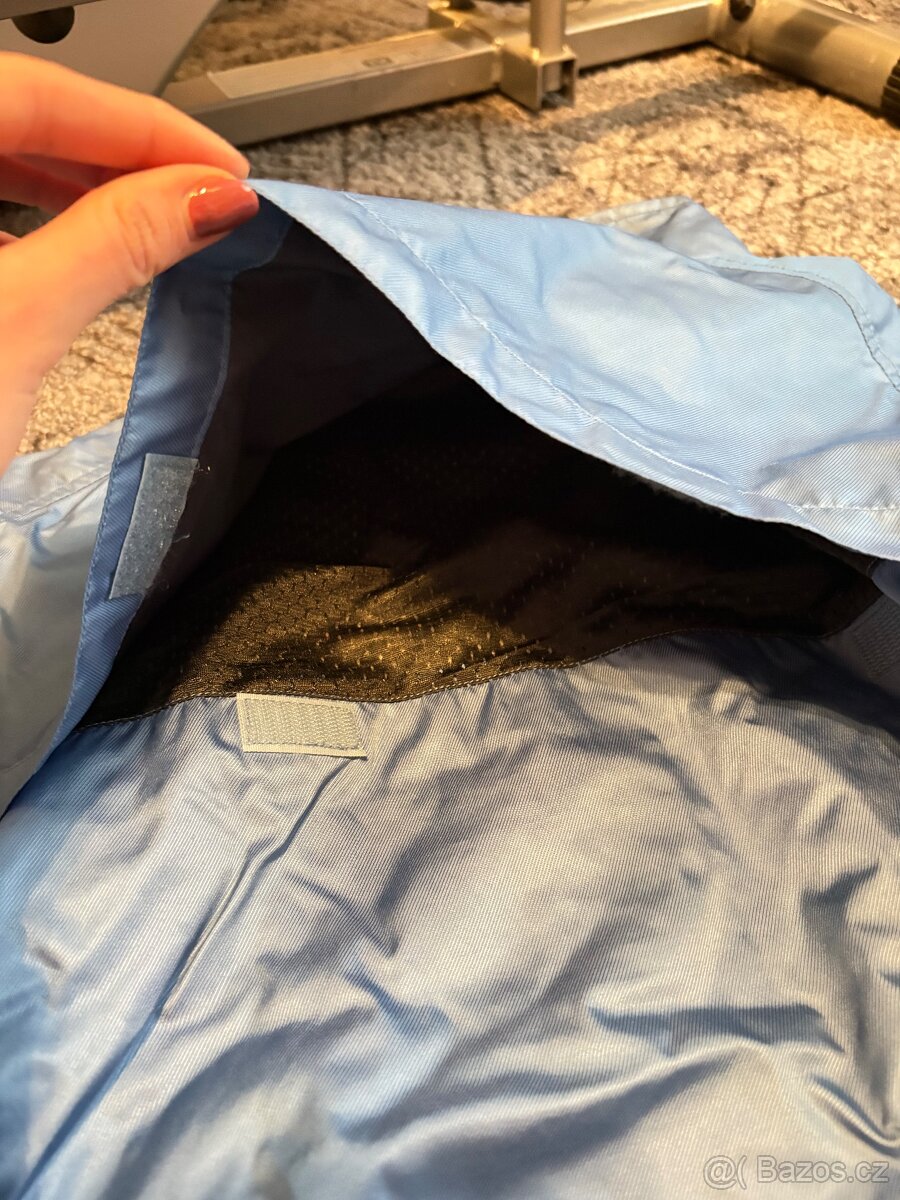 Modrá jezdecká outdoorová bunda - 4