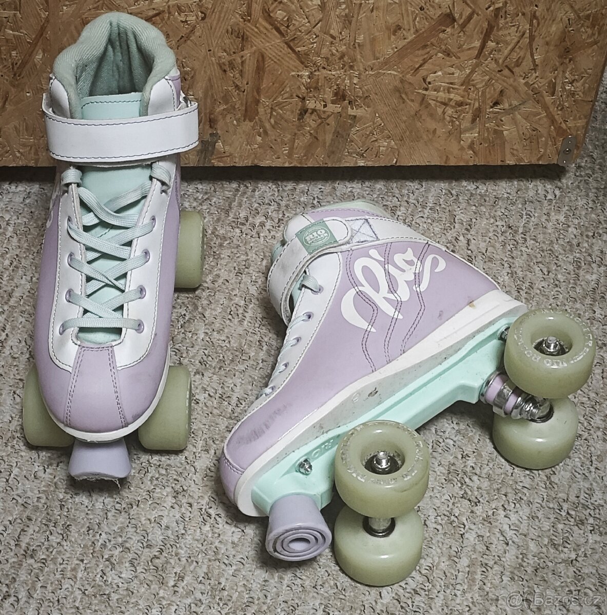 Rio roller- milkshake Mint berry- trekové brusle - 4