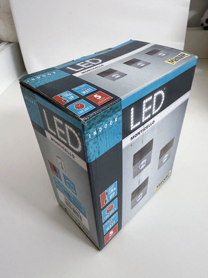 LED vestavné svítidlo Monticello set 3ks Massive - 4