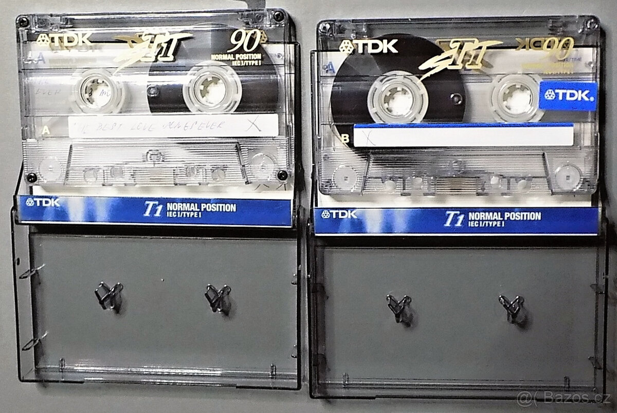Prodám prázdné kazety MC, 4 x TDK 90 - 4