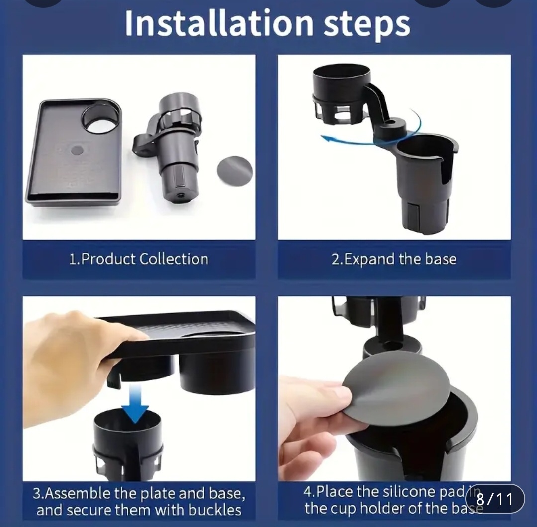 Odkládací stolek do auta - 4