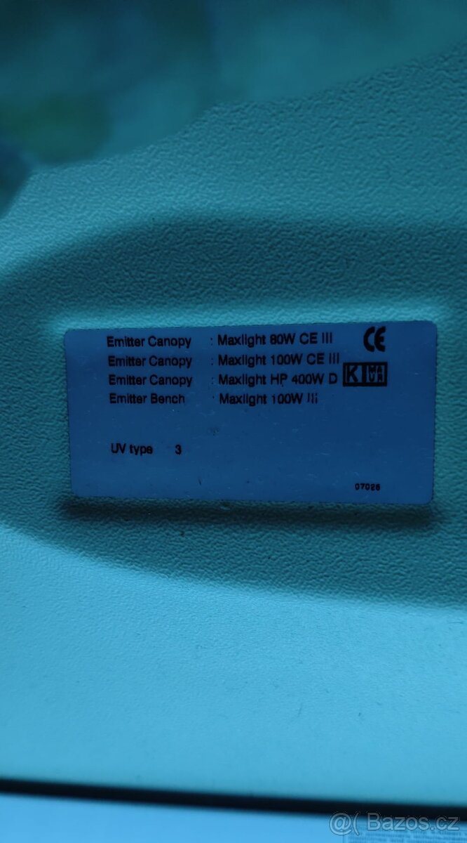 Domácí oboustranné solárium HAPRO Jade – Top stav - 4