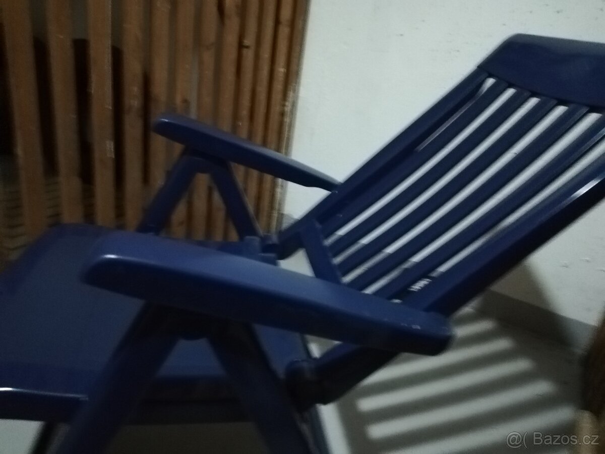 venkovní polohovací plastová křesla - 4