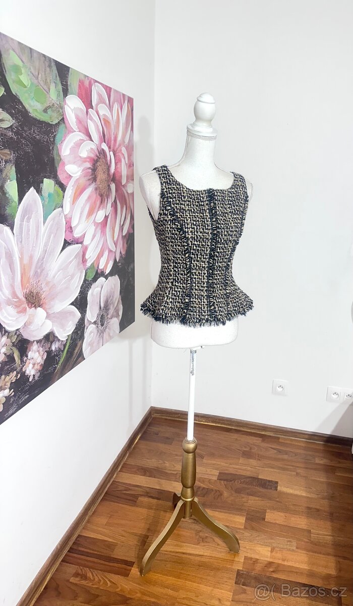 Tvídová vesta Marc Cain - 4