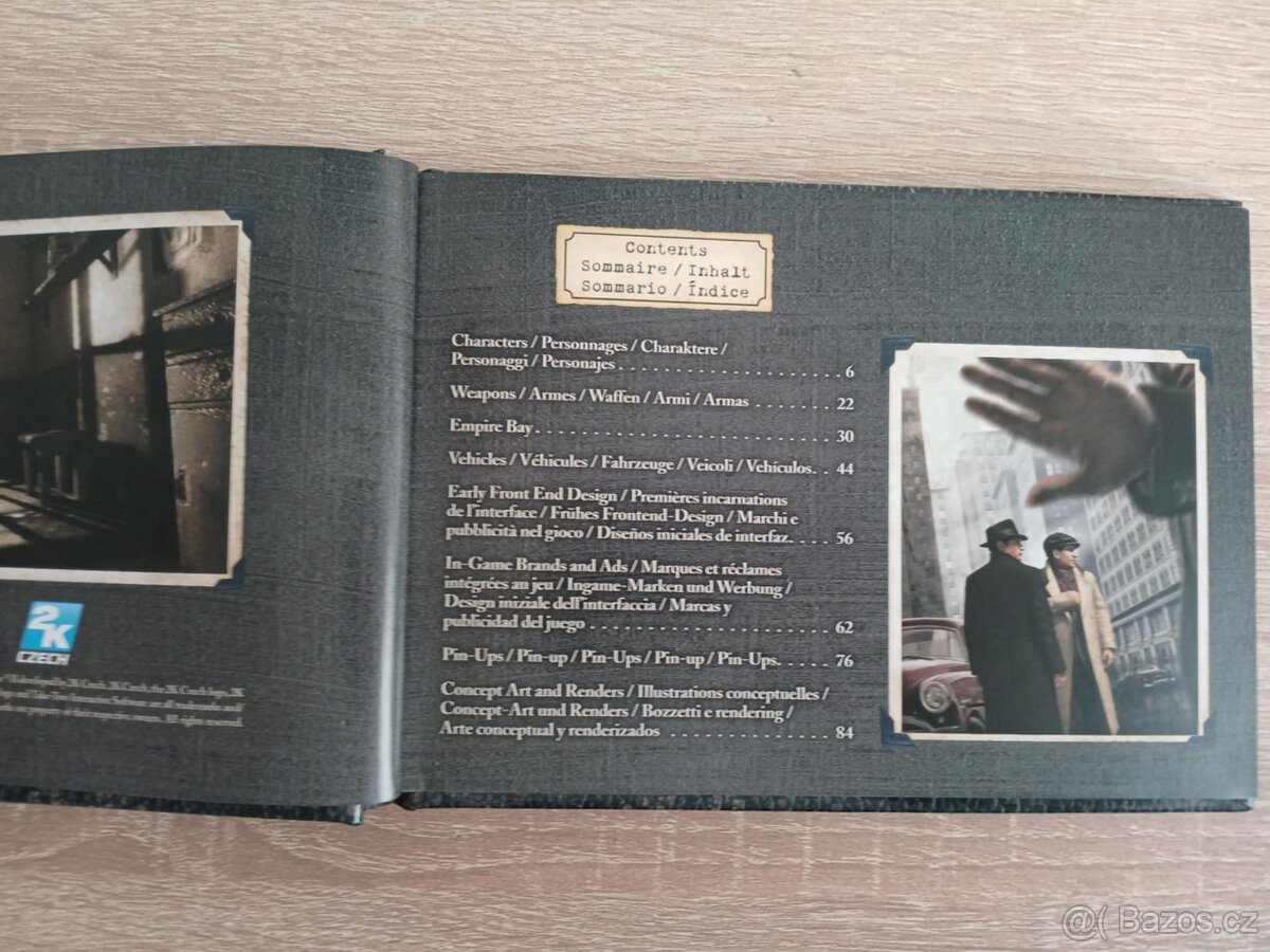 Kniha Mafia II art book - 4