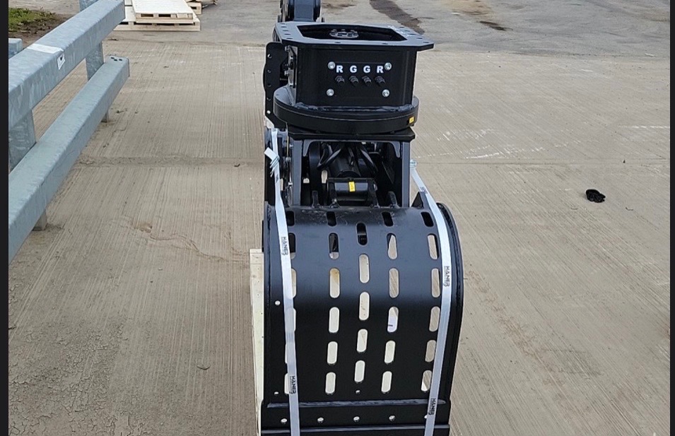 Sortýrovací drapák HG400S s rotátorem pro bagry 5-9t - 4