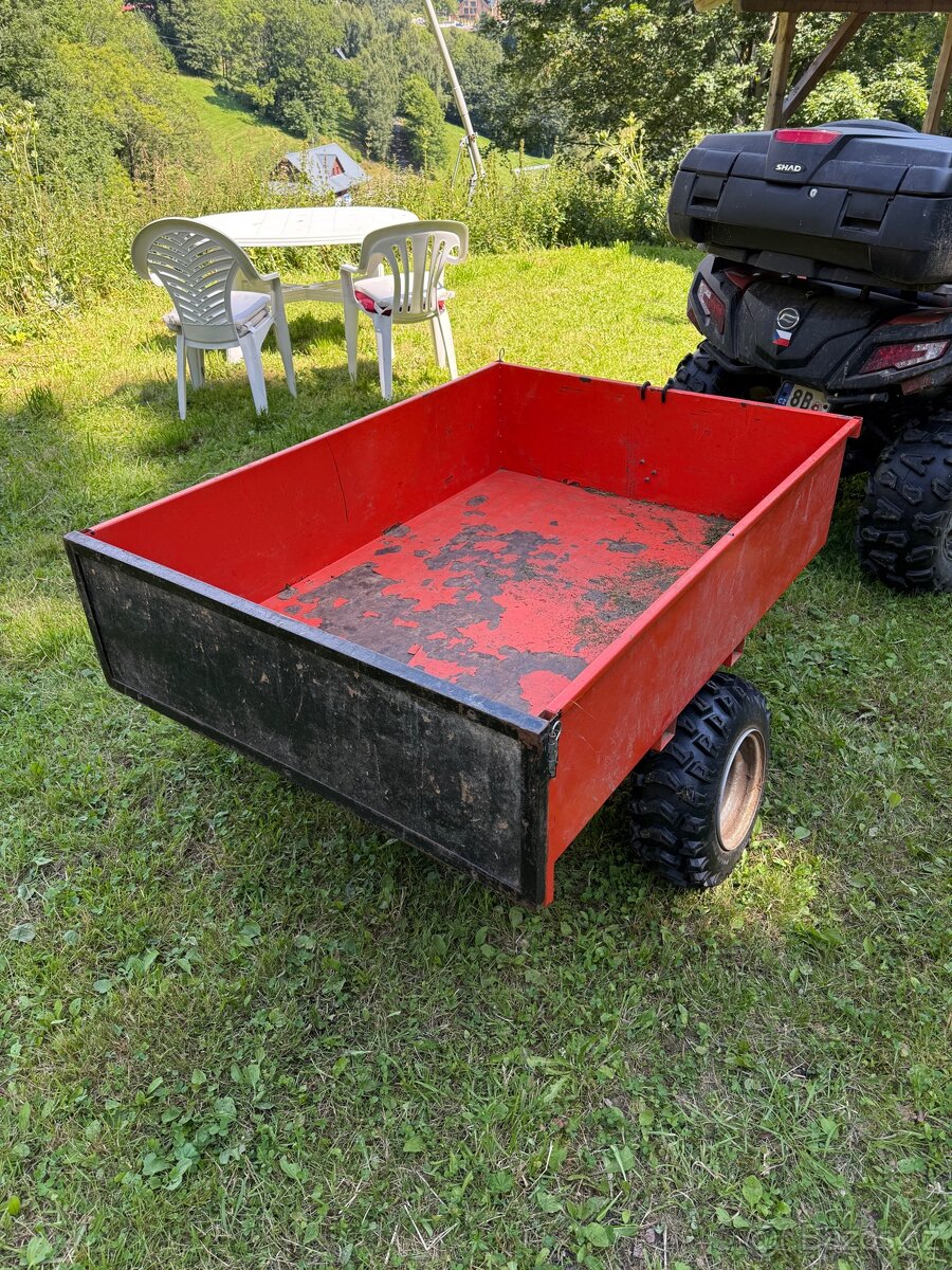 Vozík za čtyřkolku