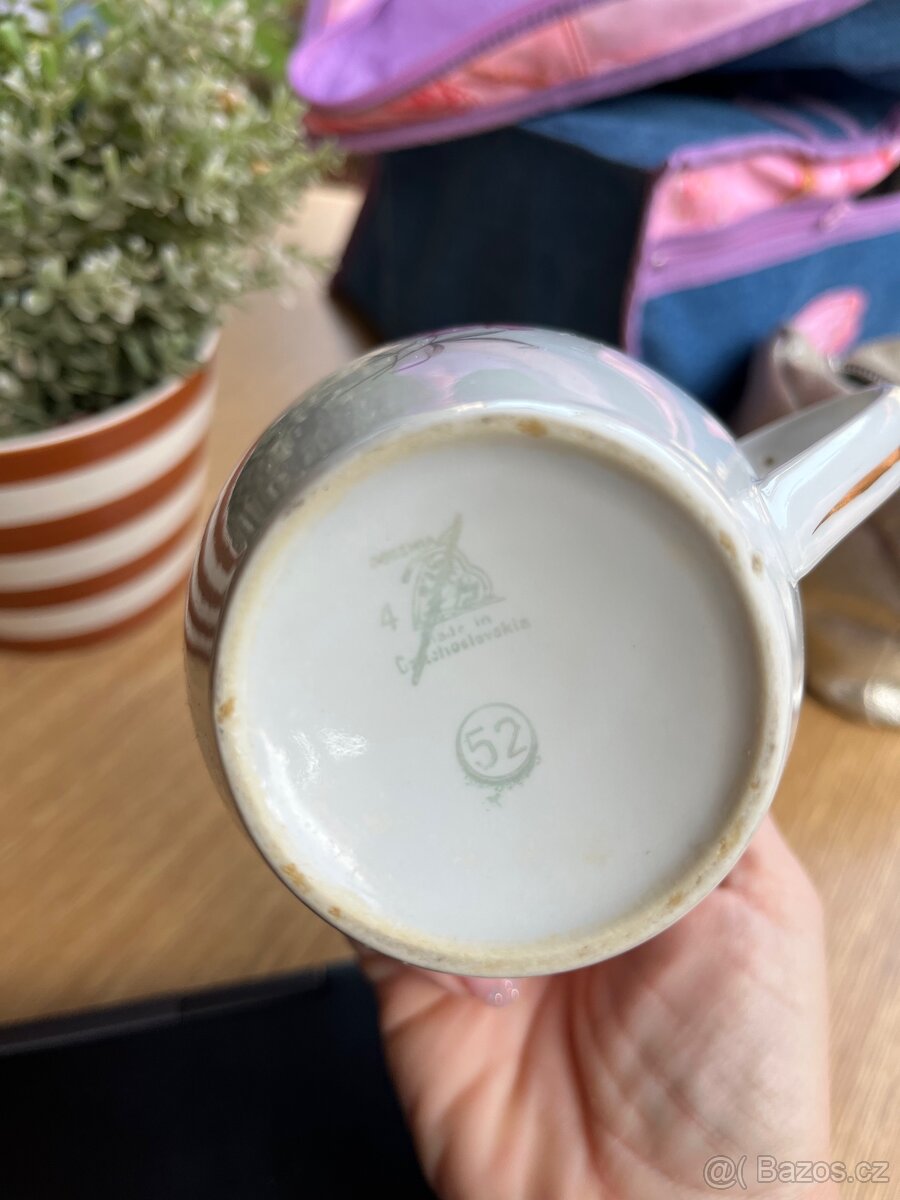 Starožitné hrníčky 2 ks - 4