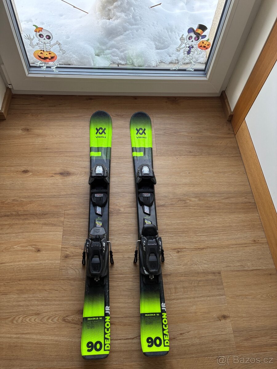dětský lyžařský set, dětské lyže 90, dětské lyžáky 18 235 - 4