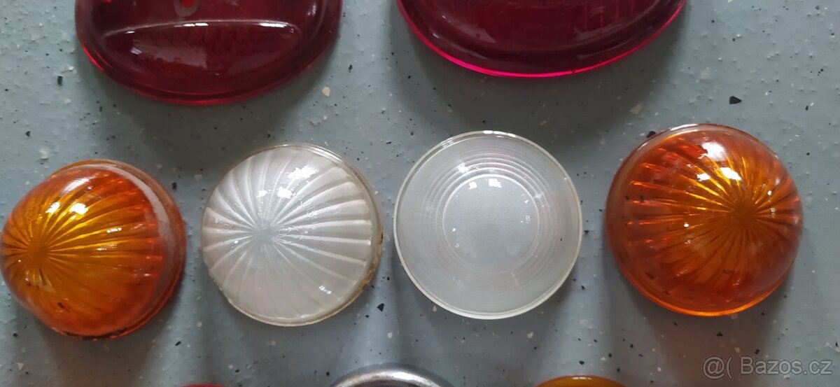 Kryty skleněné, na světla a blinkry - 4