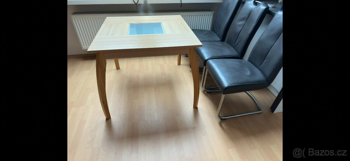 Jídelní stůl 3x židle - 4