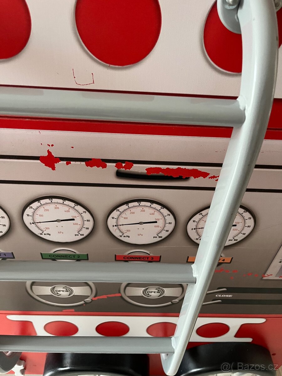 Dětská patrová postel hasiči. - 4