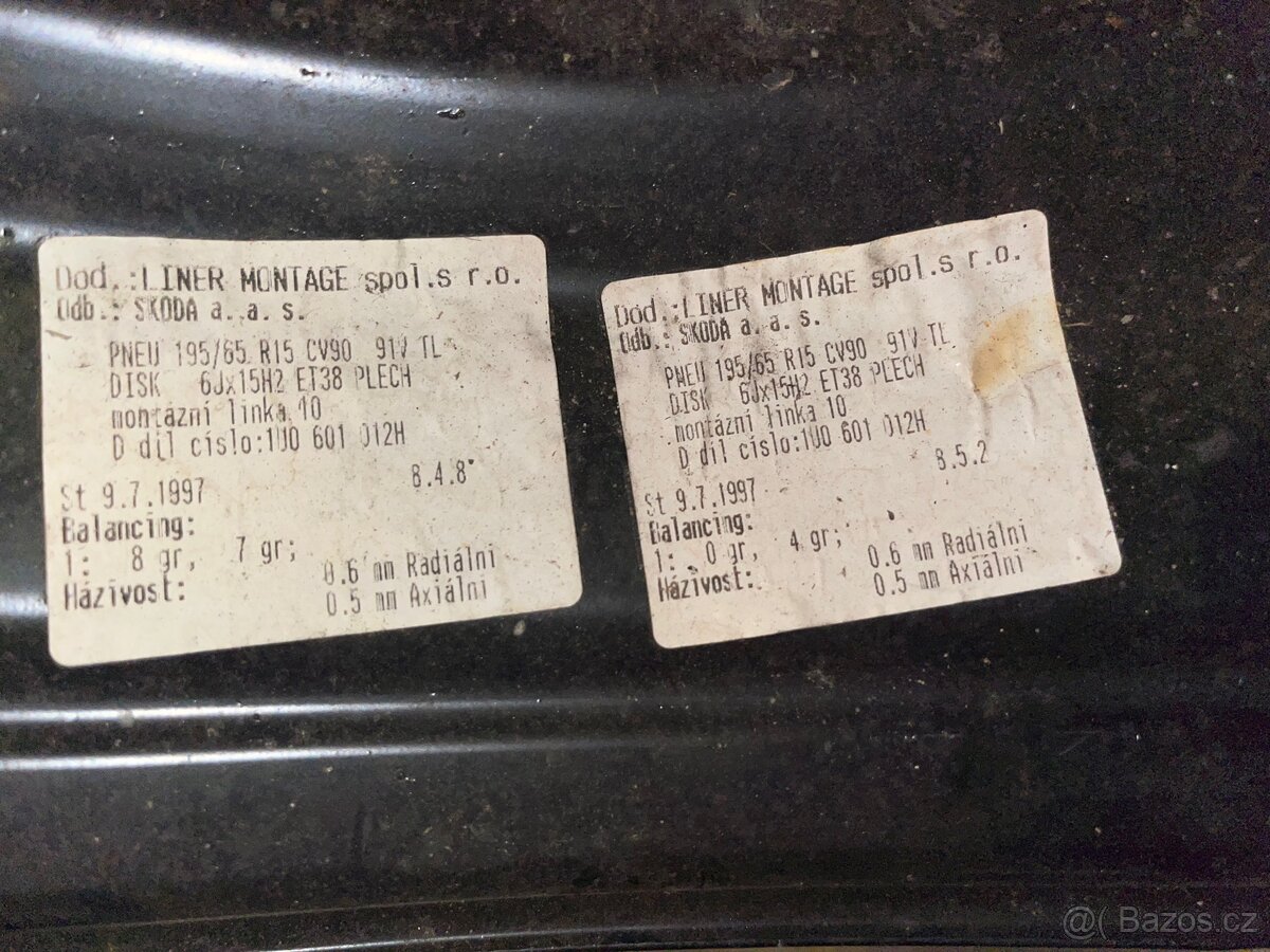 Disky Škoda, Seat, VW - 4