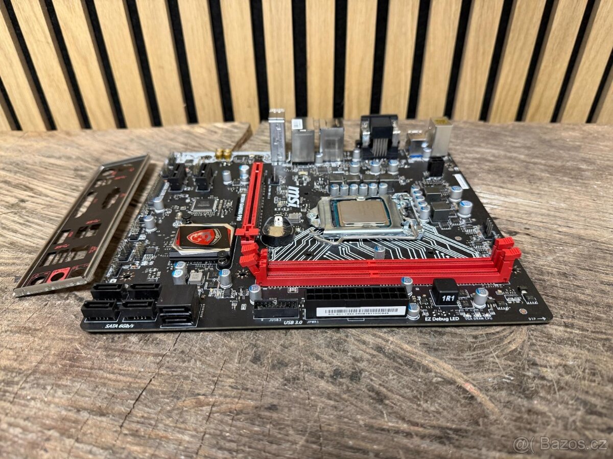 MSI B150M GAMING PRO - Intel B150, Socket 1151 - 4