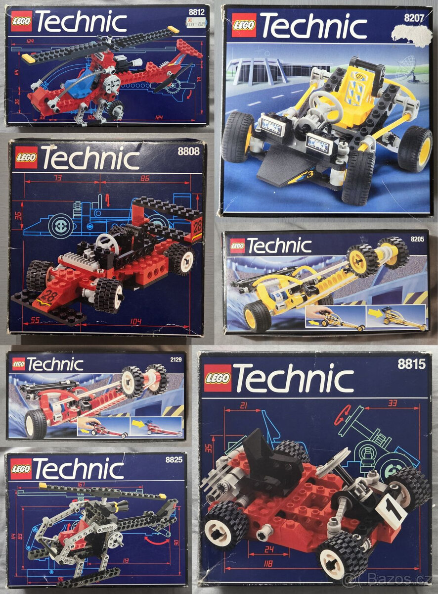 Lego Technic Sady 80, 90 roky, Na predaj - 4