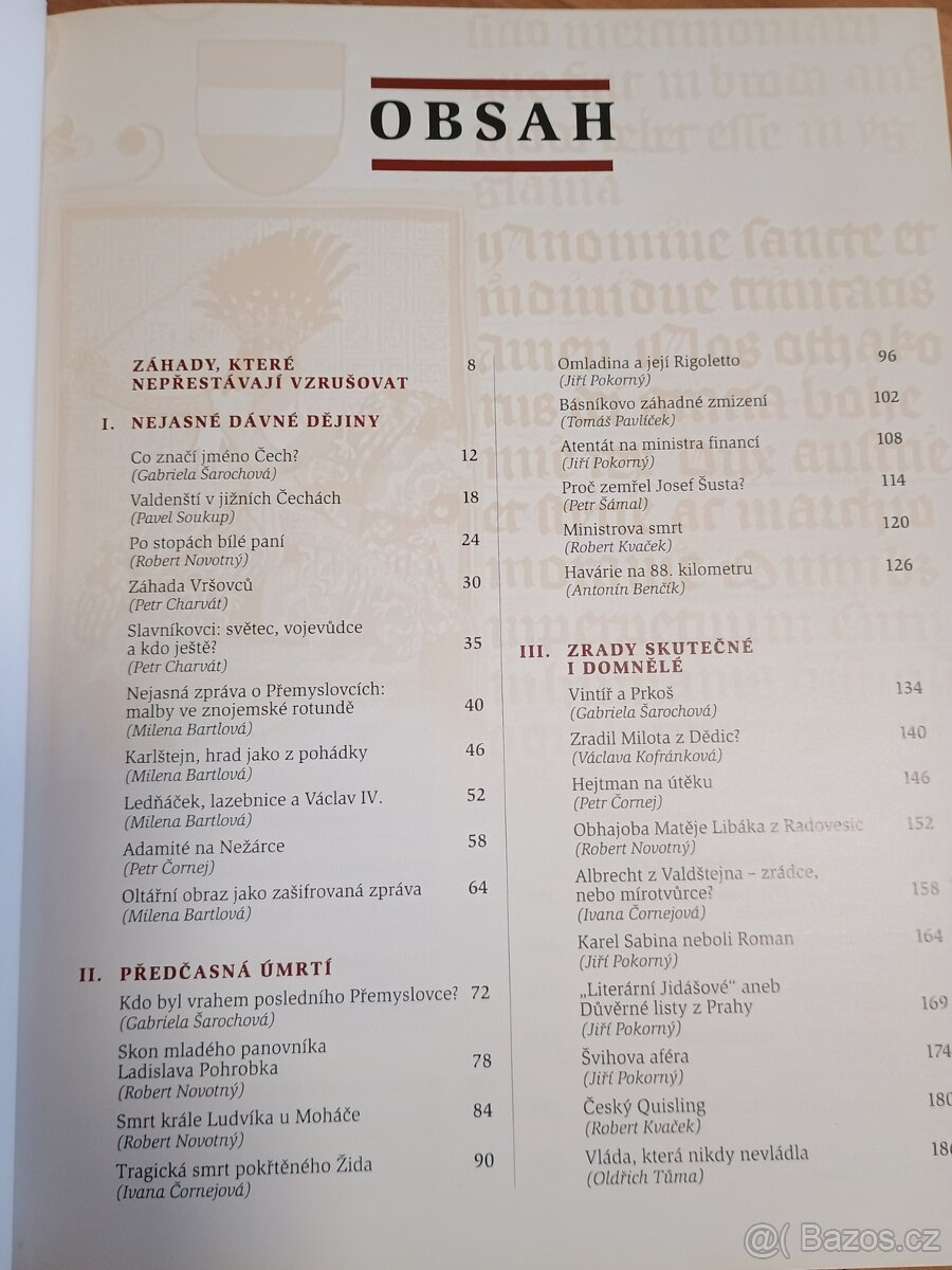 Záhady českých dějin - 4