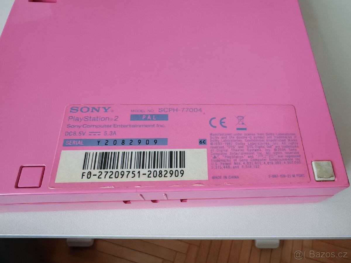 Playstation 2 slim Pink - 4