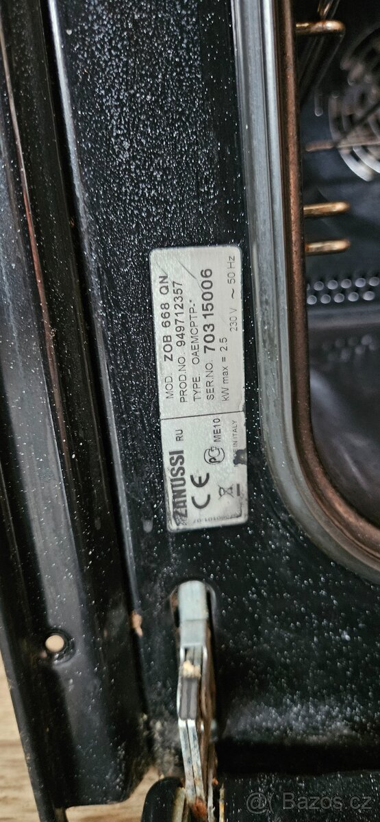 Zanussi Indukční deska+trouba - 4