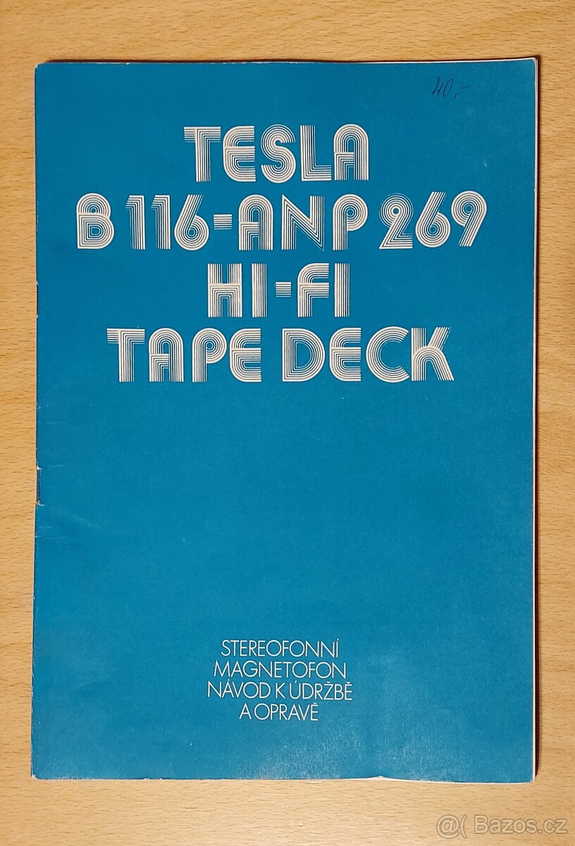 MAGNETOFON TESLA B 116 PRODÁM - 4