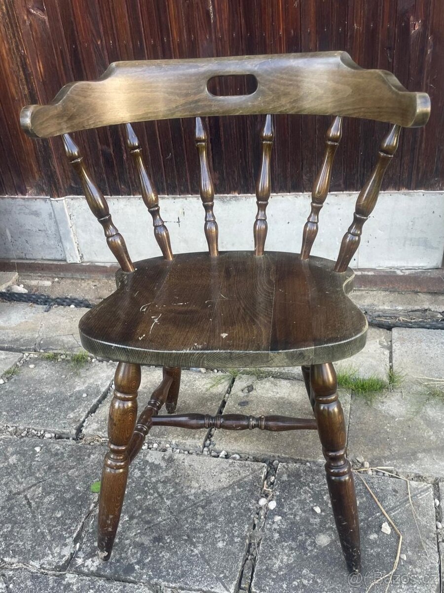 Židle Ton - Retro 4x a hospodské židle 7x - 4