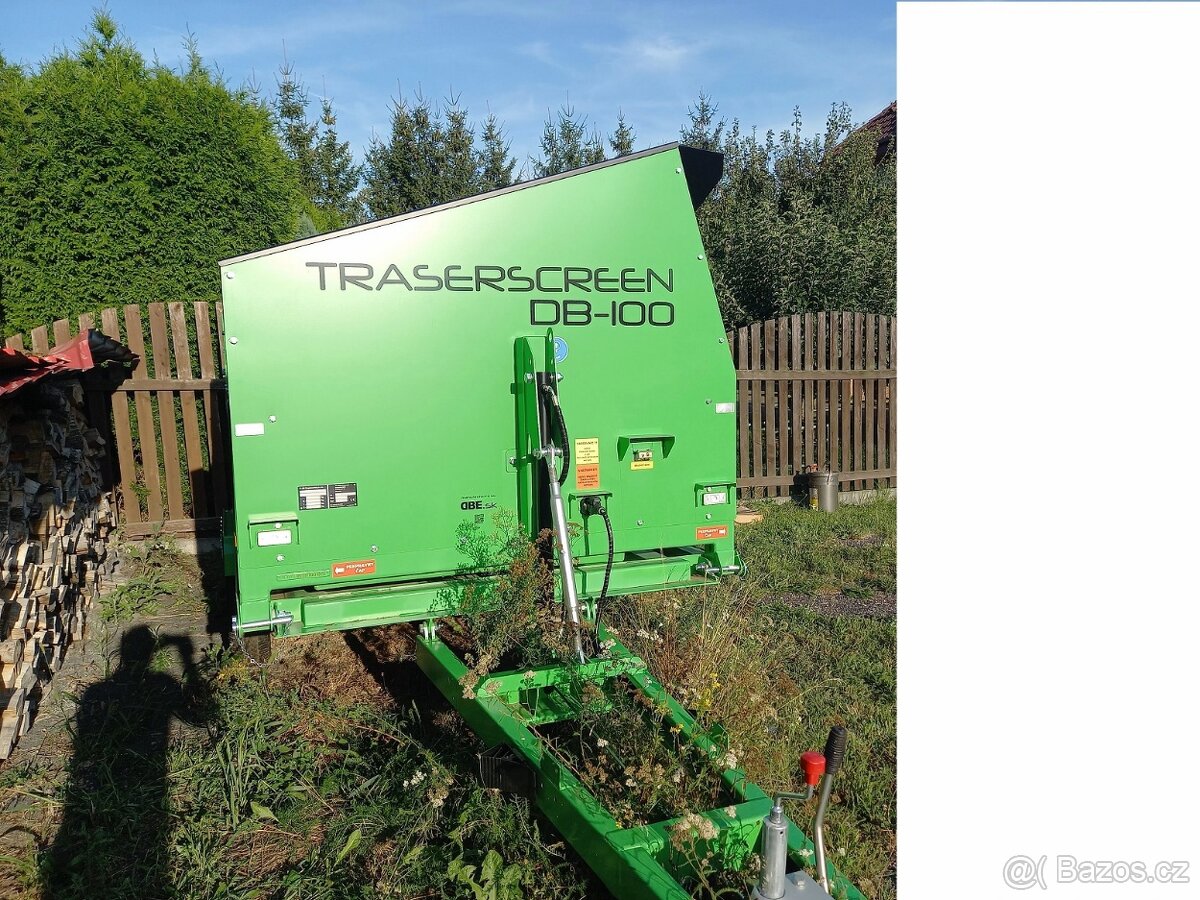 Mobilní prosévačka, třídička Traserscreen DB-100T - 4