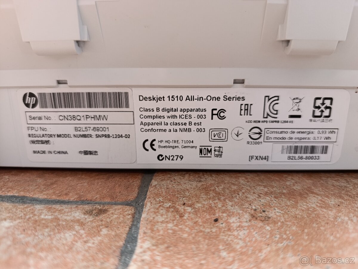 Tiskárna HP Deskjet - 4